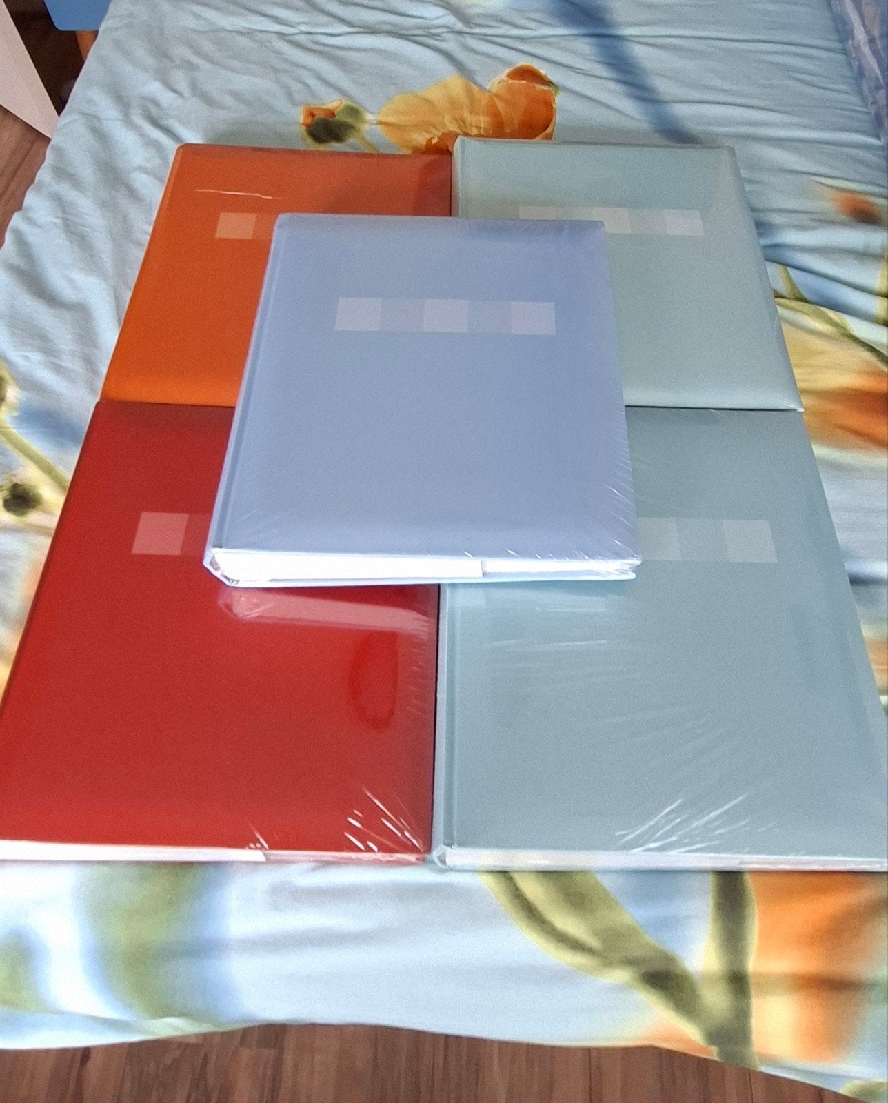Henzo Cube fotoalbums - 5 stuks - 100 p. - 500 fotos, Henzo, Plakboek, Gebonden, Nieuw