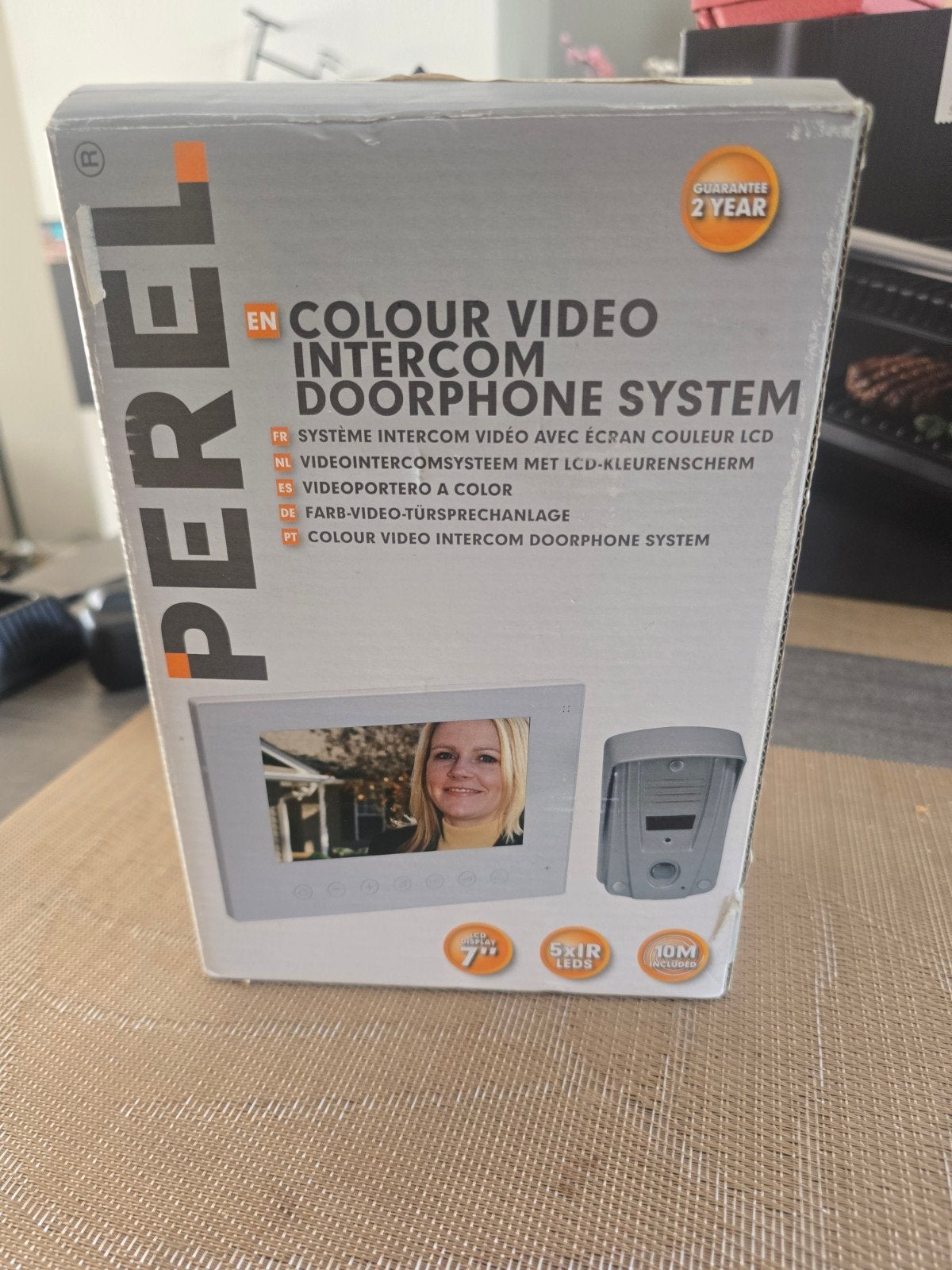 Perel Kleuren Video Intercom Deurtelefoon Systeem, Ophalen of Verzenden