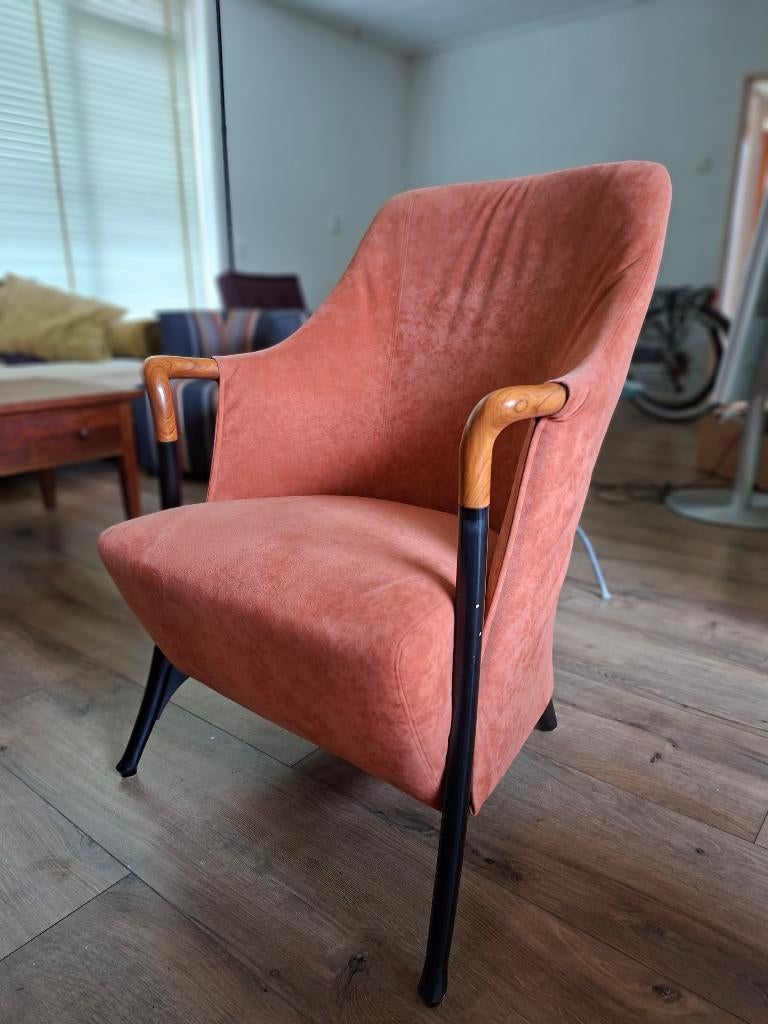 Giorgetti fauteuil, Ophalen, Gebruikt, Minder dan 75 cm, Stof