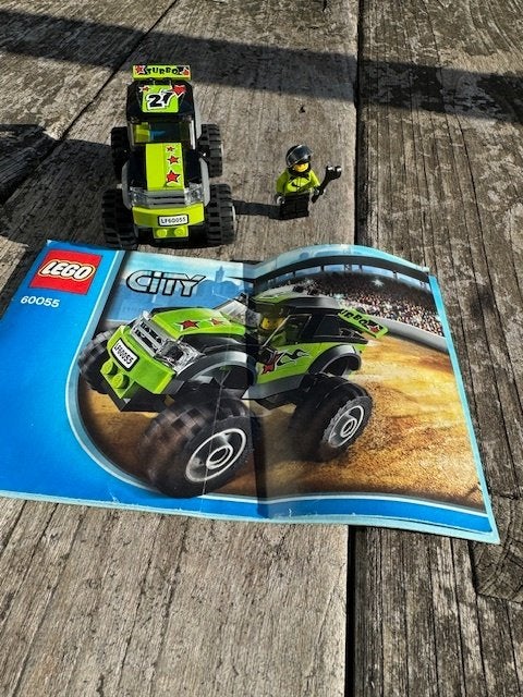Lego City Monstertruck nr 60055, City, Lego, Ophalen of Verzenden, Zo goed als nieuw