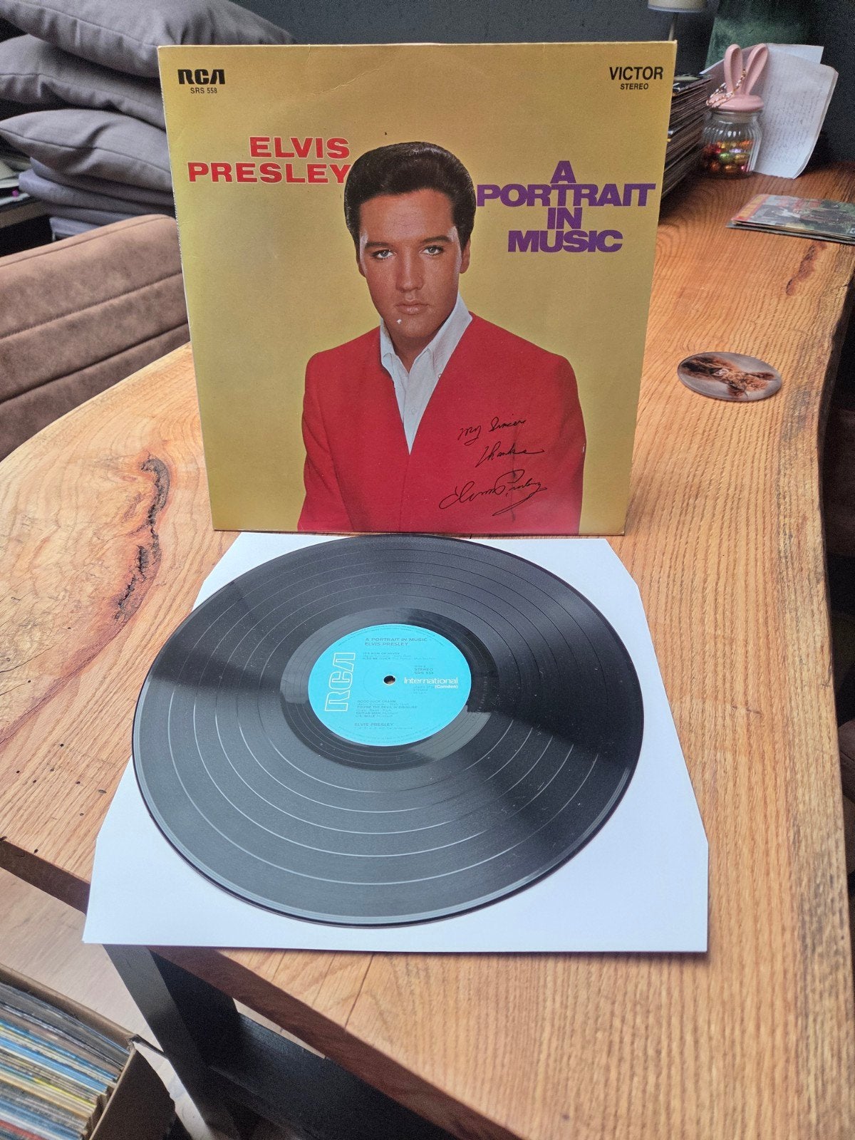 Elvis Presley - A Portrait In Music LP (RCA International), LP, Gebruikt, Pop, Ophalen of Verzenden