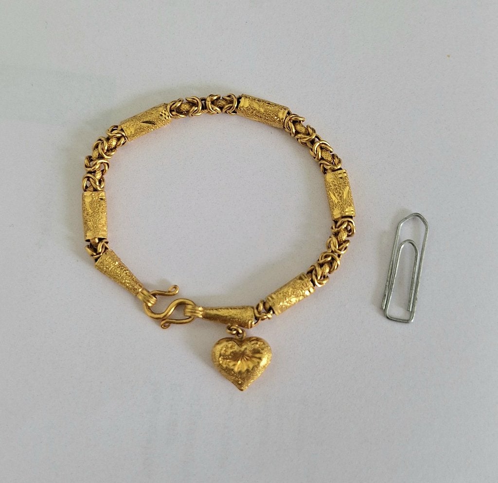 24 karaat gouden armband, Ophalen, Zo goed als nieuw, Goud, Goud
