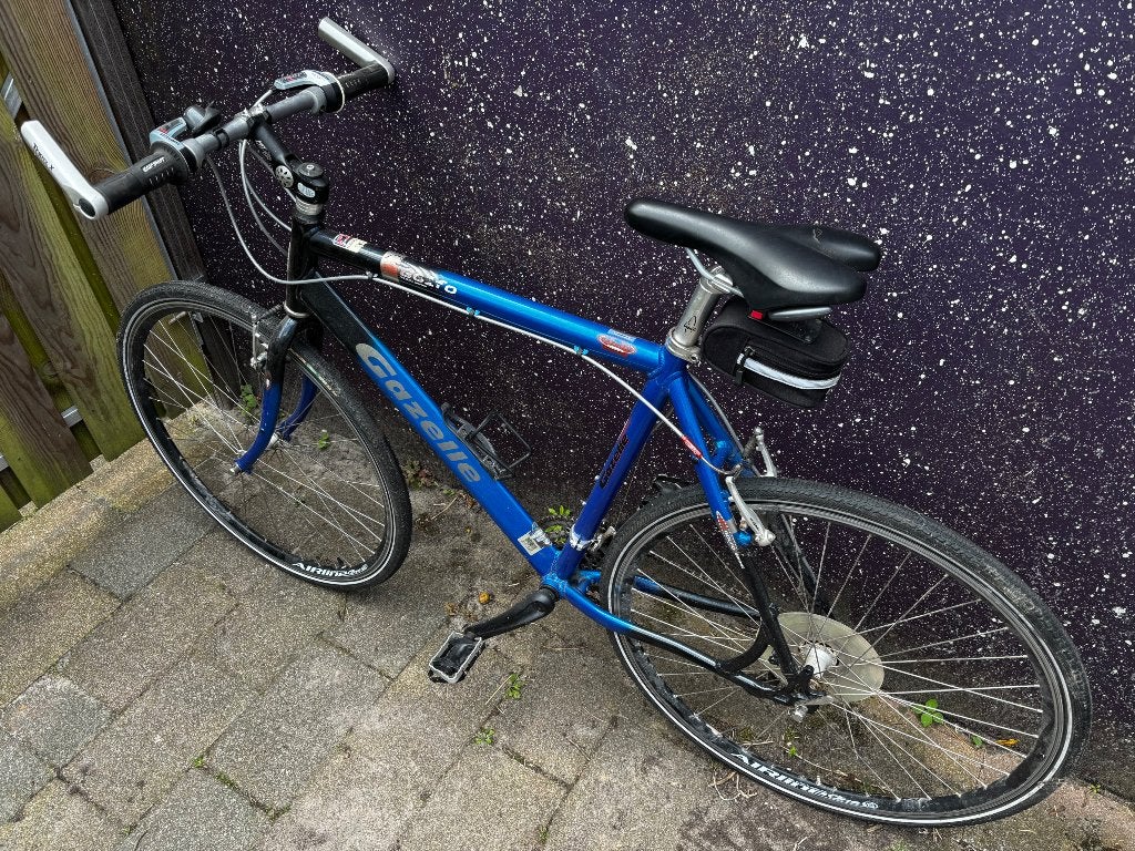 Gazelle Golfo Cross hybride fiets, Ophalen, Gebruikt, Geen vering, Gazelle