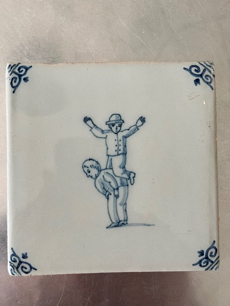 Prachtig tegeltje Koninklijke Tichelaar Makkum, Ophalen of Verzenden
