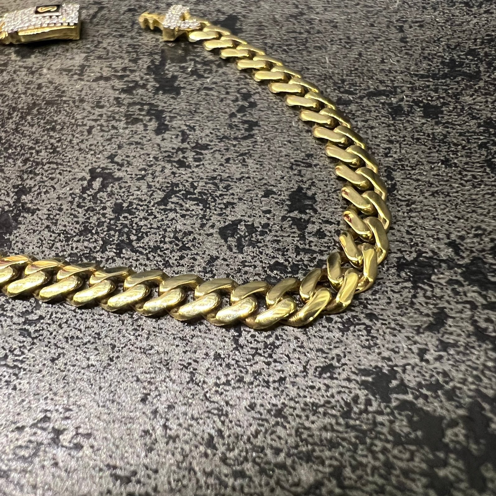18 karaat gouden armband monaco gourmet schakel, Ophalen of Verzenden, Nieuw, Goud