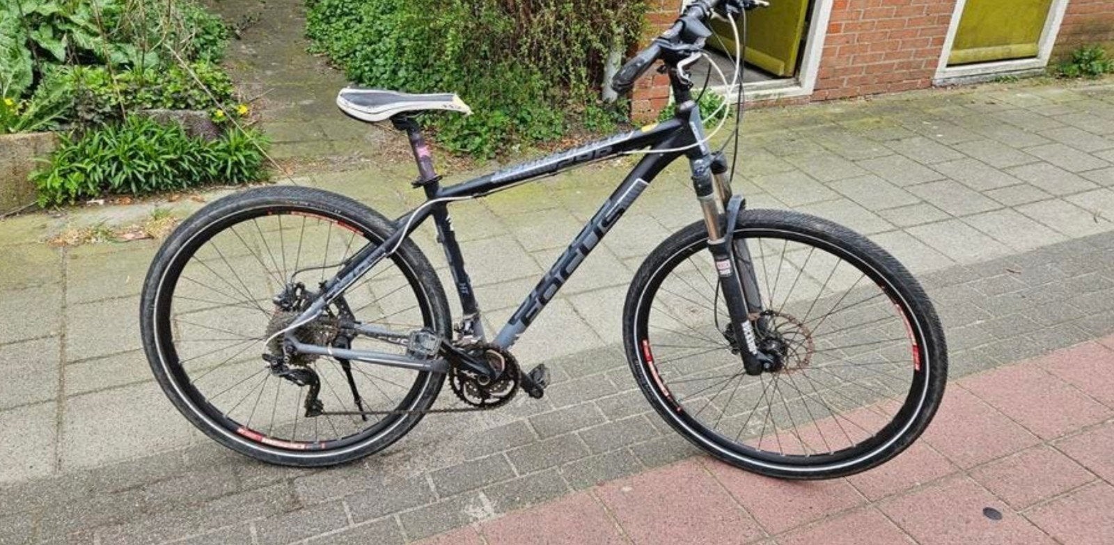 Focus Black Raider HT, gebruikt, 28 inch, Gebruikt, Vering, Meer dan 20 versnellingen