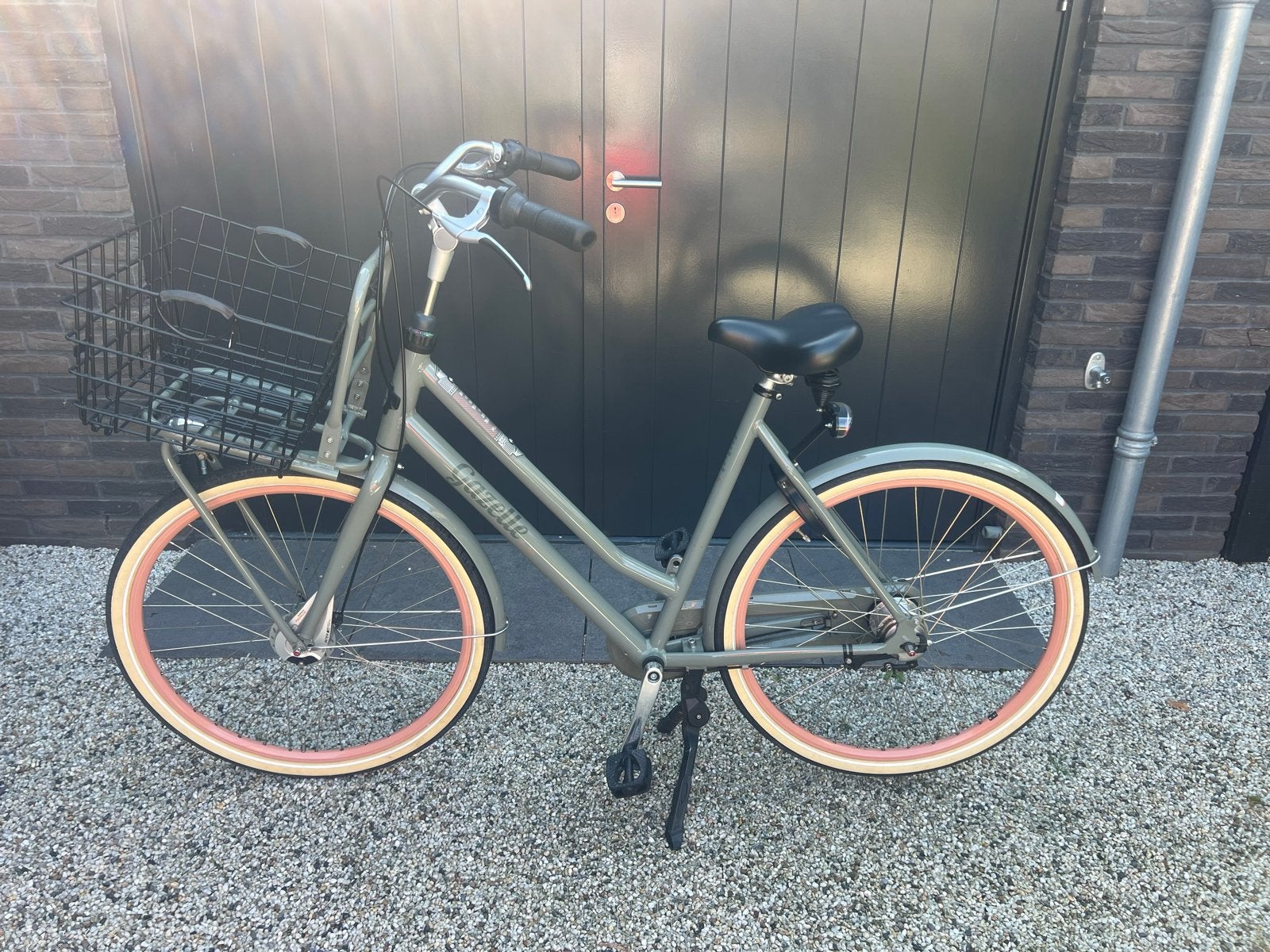 Gazelle Miss Grace Damesfiets met voordrager, Ophalen, 53 tot 56 cm, Versnellingen, Zo goed als nieuw