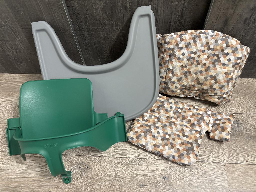 Stoelverkleiner voor de Stokke Tripp Trapp, Ophalen, Gebruikt, Meegroeistoel, Afneembaar eetblad