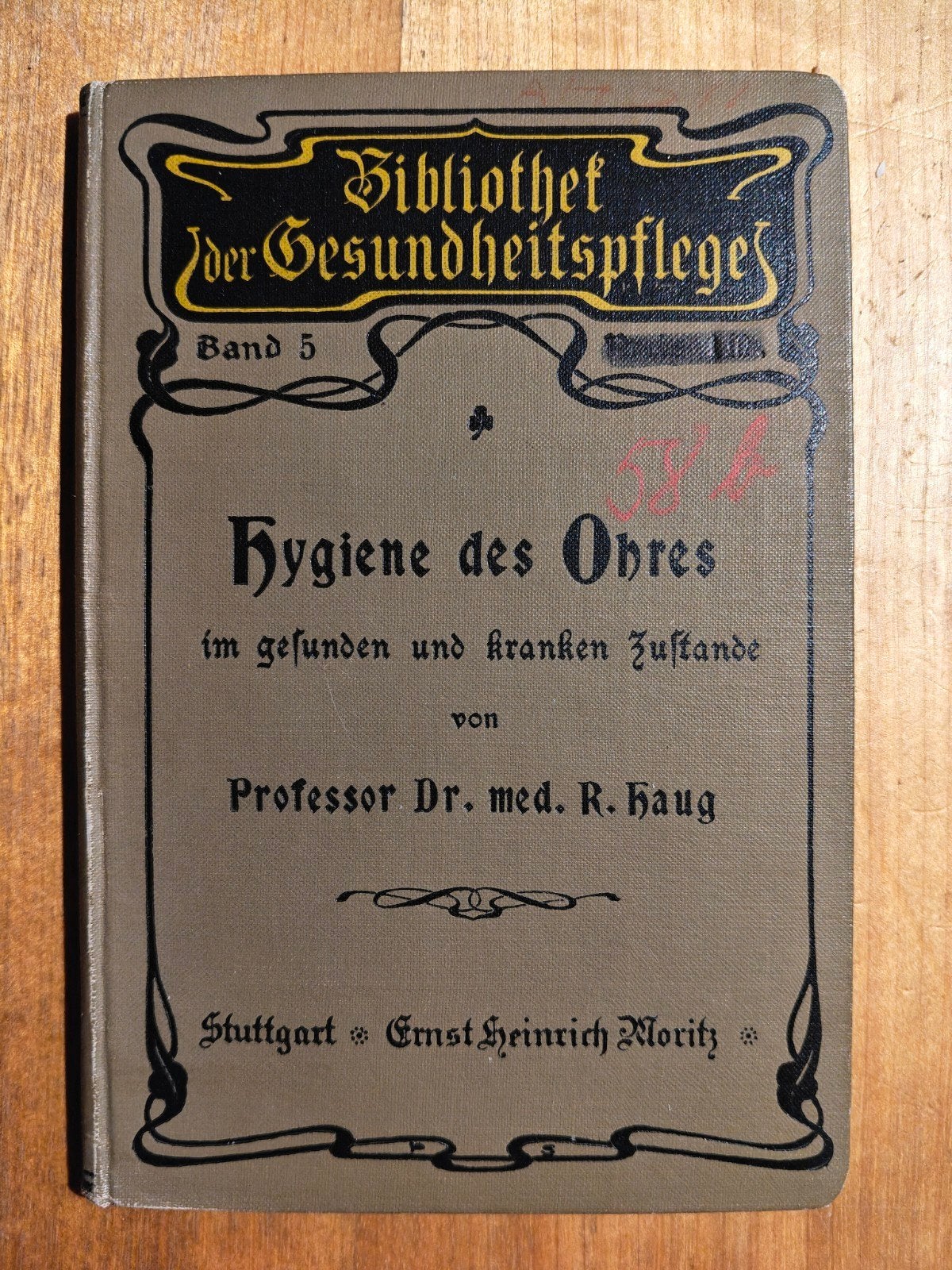 Bibliothek der Gesundheitspflege - Hygiene des Ohres (1902), Ophalen of Verzenden, Gelezen, Natuurwetenschap