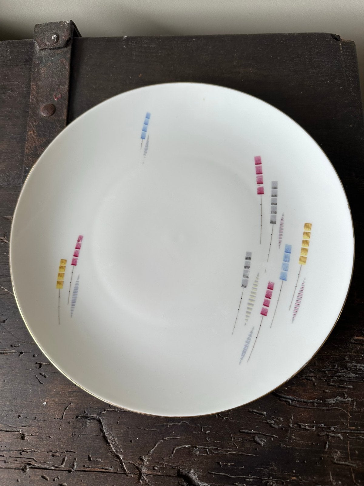 Vintage Bavaria porseleinen bord, Antiek en Kunst, Ophalen of Verzenden