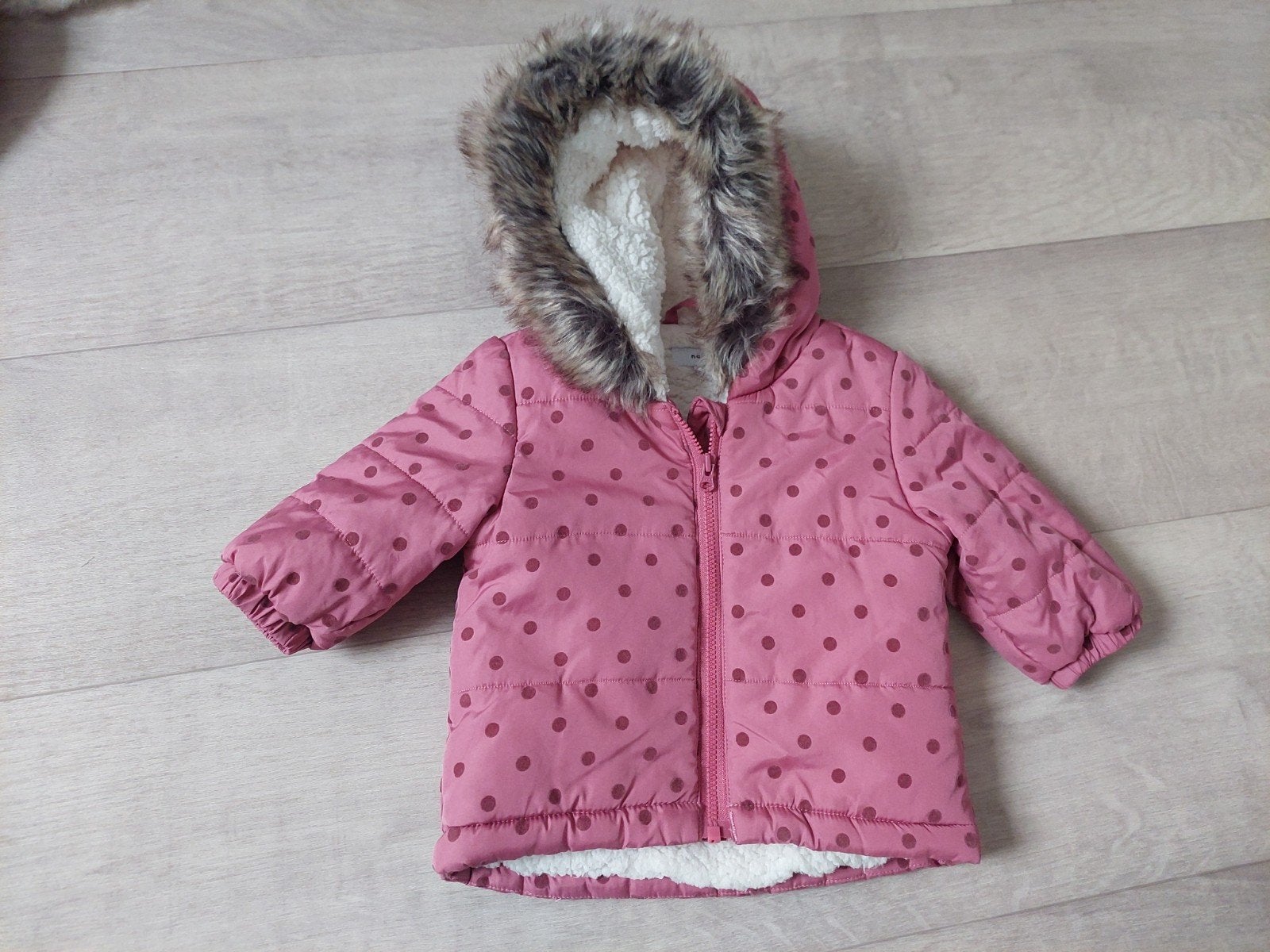 winterjas maat 62 meisje jas jack, Kinderen en Baby's, Ophalen of Verzenden, Zo goed als nieuw, Meisje, Jasje