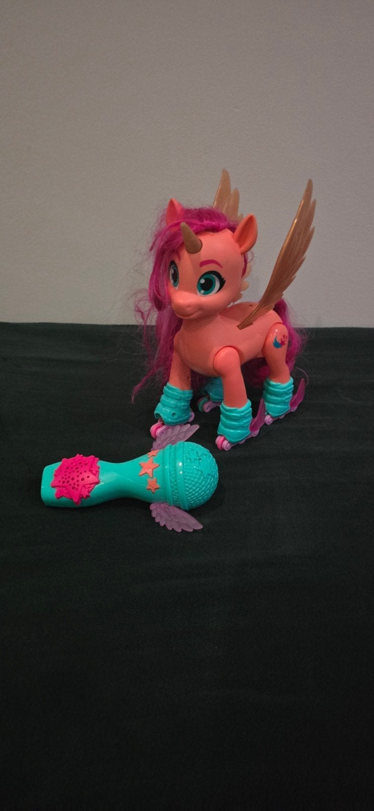 My Little Pony Sunny Starscout met microfoon, Kinderen en Baby's, Ophalen of Verzenden, Zo goed als nieuw, Jongen of Meisje