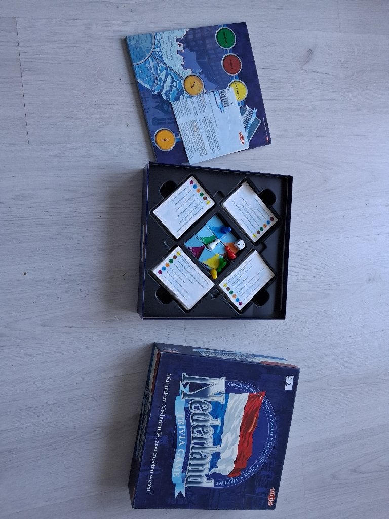 Nederland Trivia Spel, Hobby en Vrije tijd, Ophalen of Verzenden, Gebruikt, Tactic