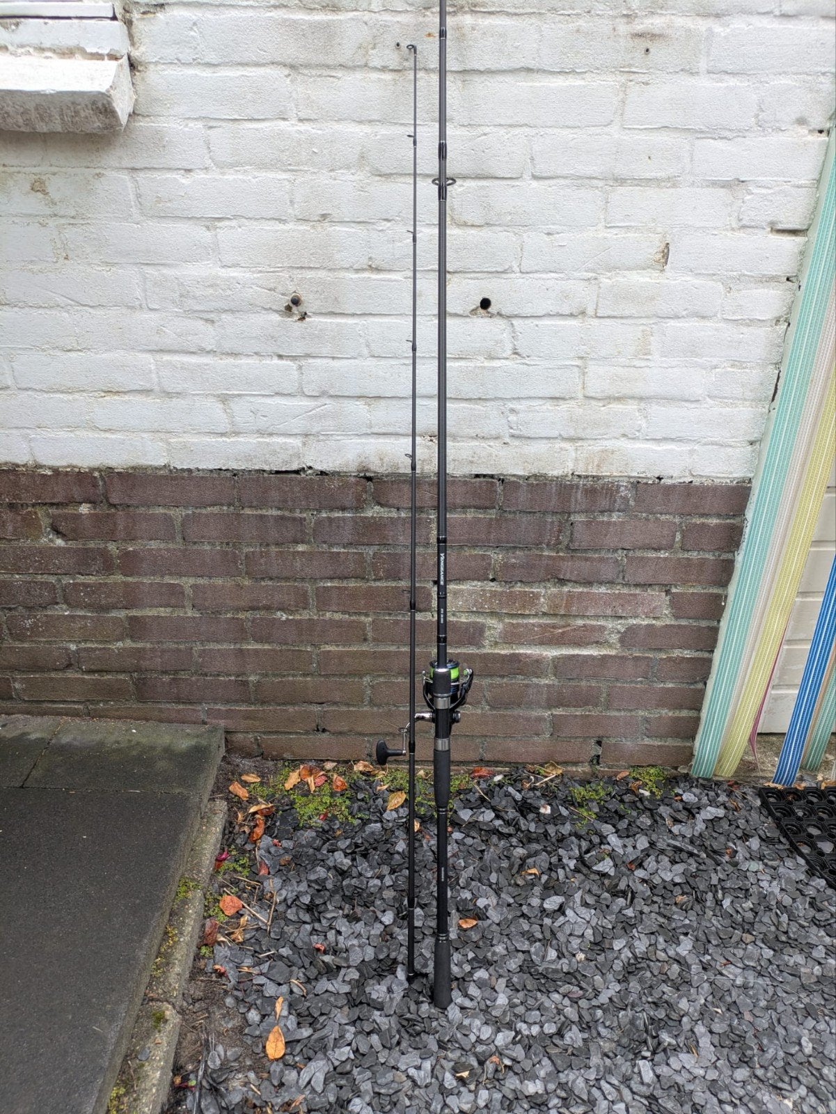 Snoekhengel Shimano met Shimano molen, Ophalen of Verzenden, Gebruikt, Werphengel
