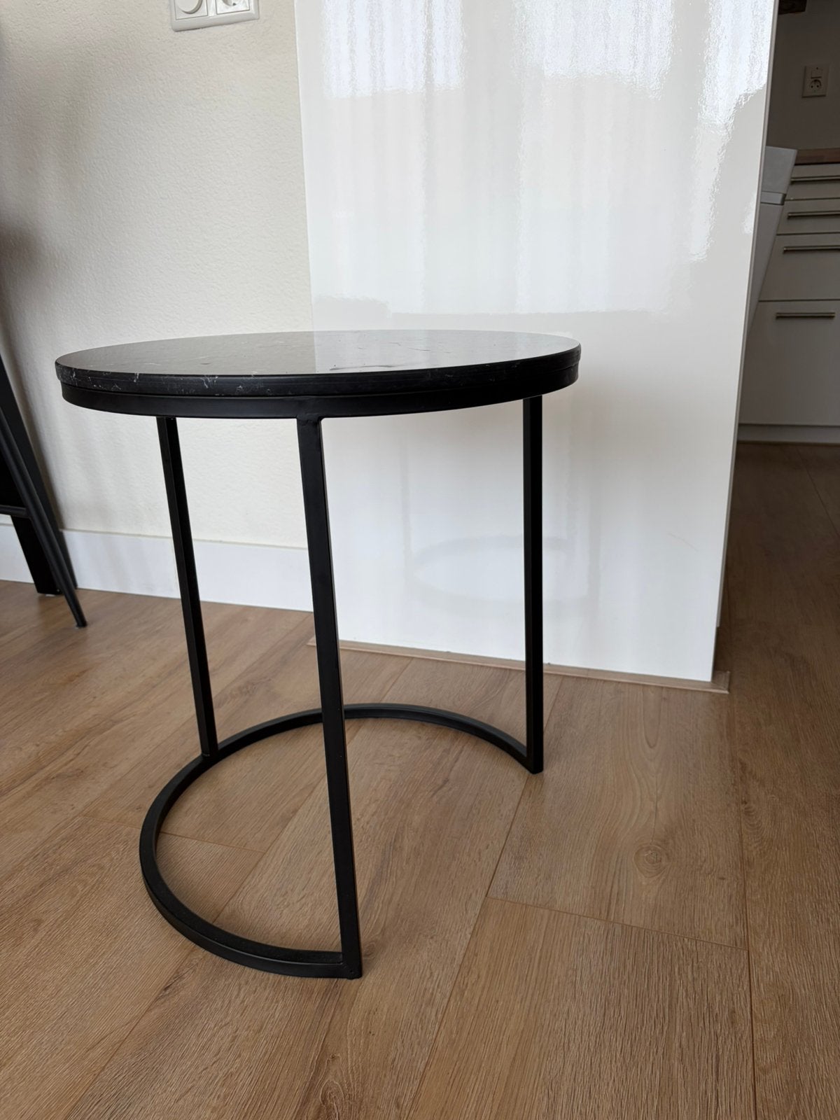 Salontafel marmer, Huis en Inrichting, Tafels | Sidetables, Ophalen, Zo goed als nieuw