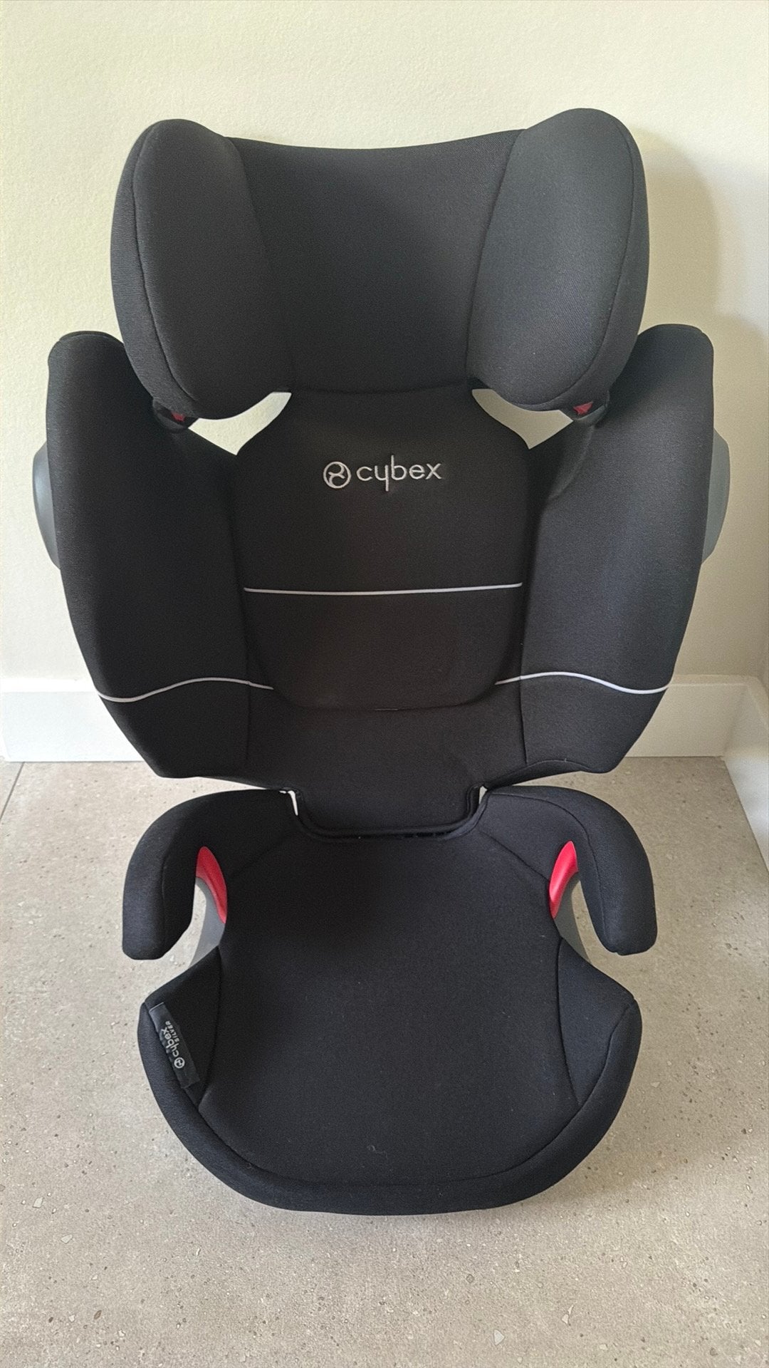 Cybex solution m fix autostoel zwart 15-36 kg zgan, Verstelbare rugleuning, 15 t/m 36 kg, Zo goed als nieuw, Isofix
