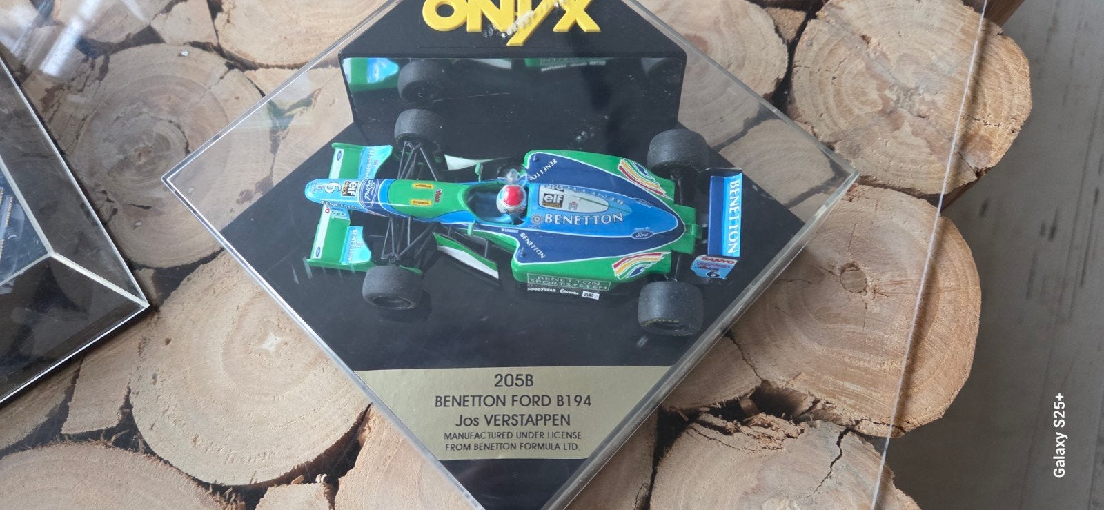 F1 auto's - Benetton Ford B194 Jos Verstappen & Jordan 194, Overige merken, Auto, 1:32 tot 1:50, Ophalen of Verzenden