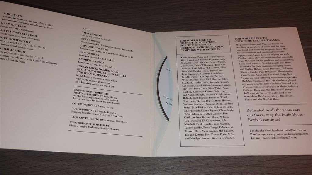 Jimi Beavis ‎- Gentleman Giant, Cd's en Dvd's, Ophalen of Verzenden, Zo goed als nieuw, Jazz