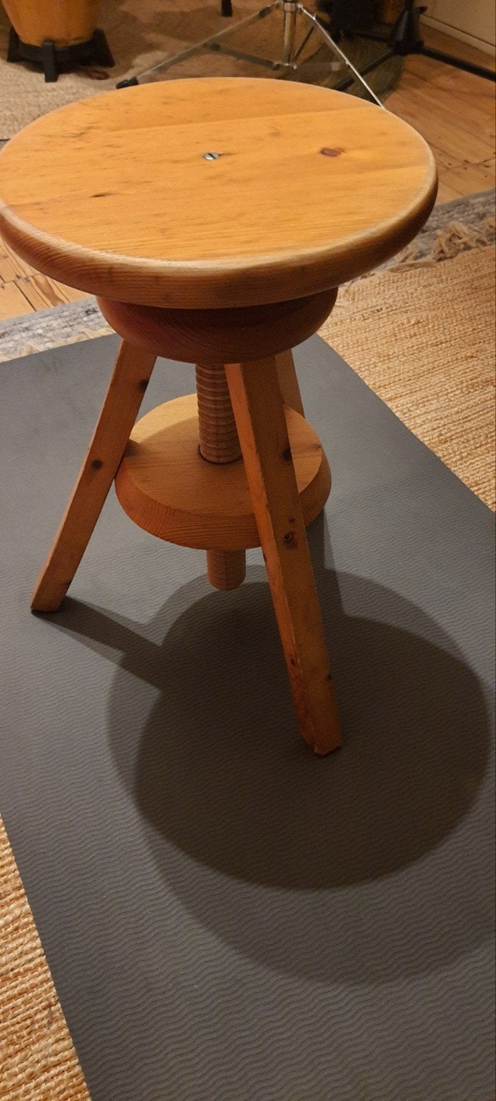 kruk hout verstelbaar, Ophalen of Verzenden, Hout