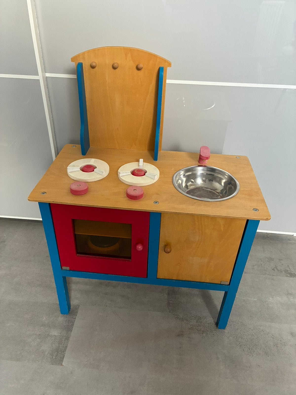 Houten speelgoed keukentje, Ophalen of Verzenden, Hout, Speelkeuken