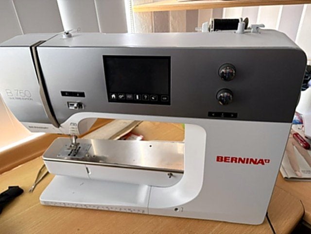 Bernina naaimachine B750 Quilters Edition, Hobby en Vrije tijd, Naaimachines en Toebehoren, Ophalen, Zo goed als nieuw, Naaimachine
