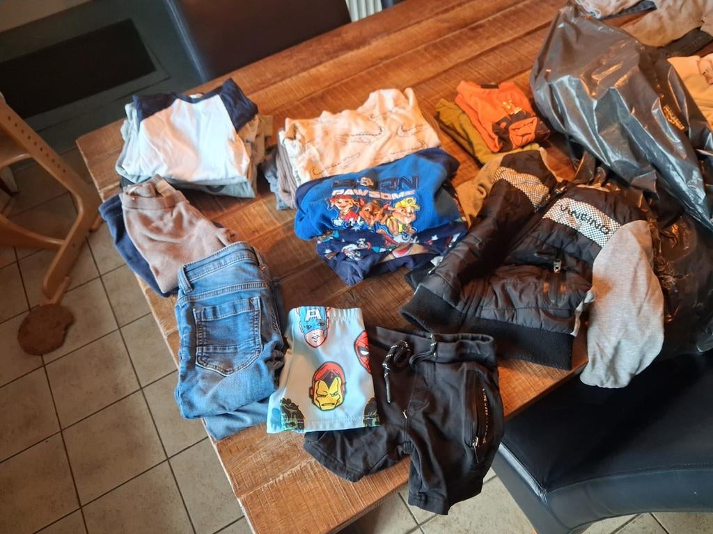 Kledingpakket jongen maat 98, Ophalen of Verzenden