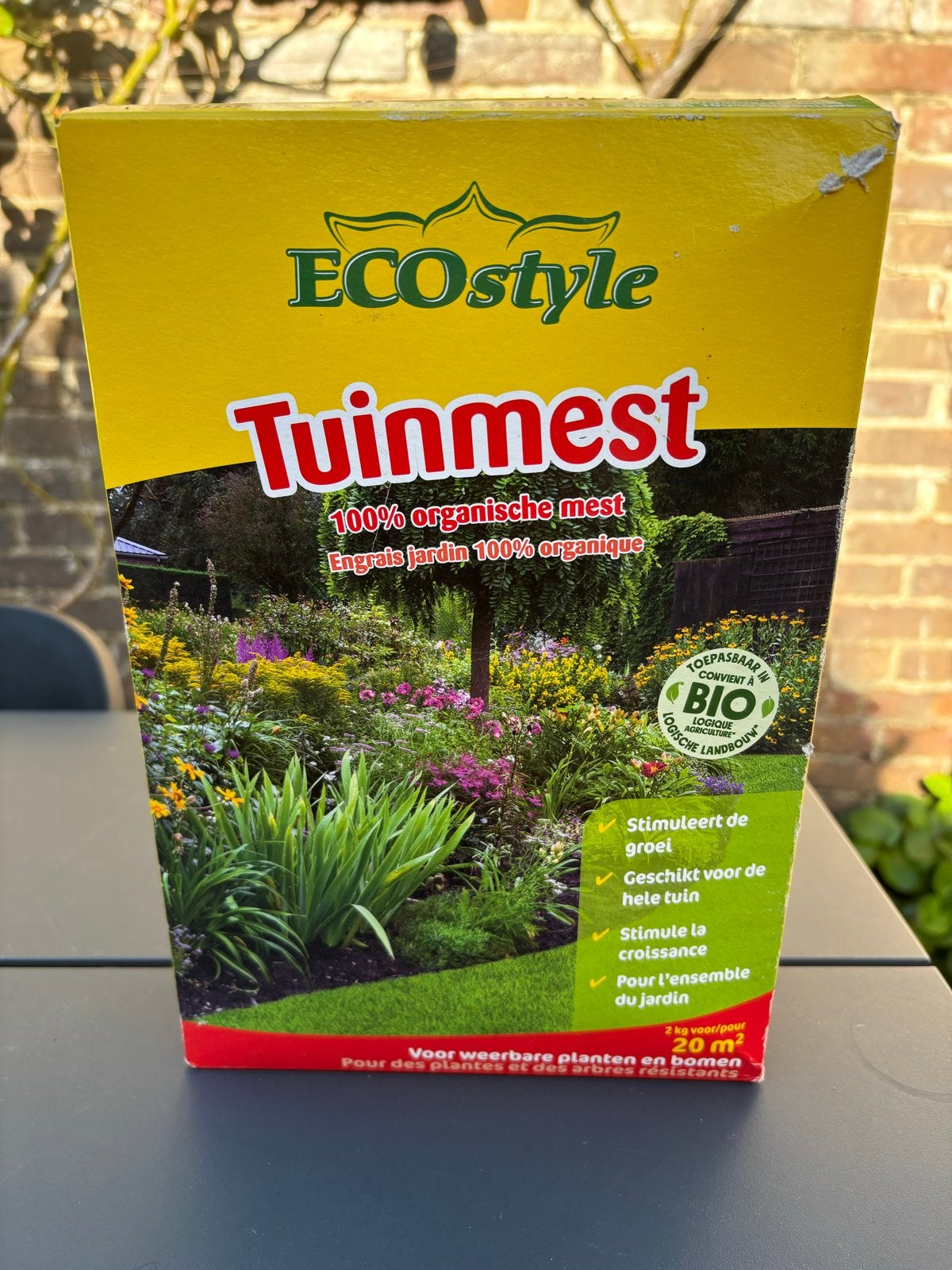 ECOstyle Tuinmest 100% Organisch - 2kg voor 20m², Ophalen, Mest
