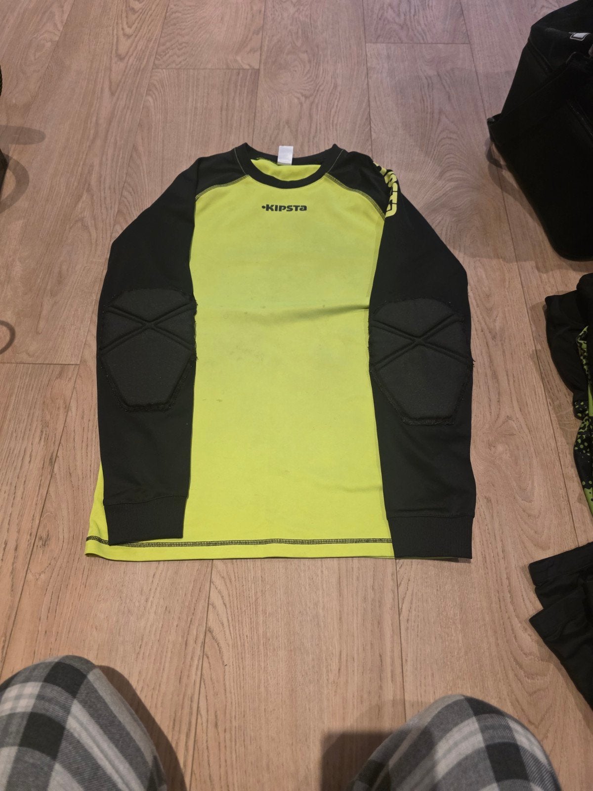 Keepersset: Kipsta shirt en Errea broek maat m, Maat M, Ophalen of Verzenden, Gebruikt, Set