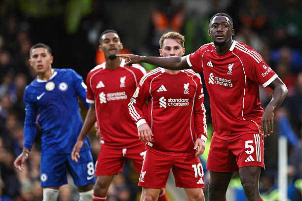 Liverpool match worn Konate thuis shirt+ COA, Verzamelen, Sportartikelen en Voetbal, Ophalen of Verzenden, Zo goed als nieuw, Buitenlandse clubs