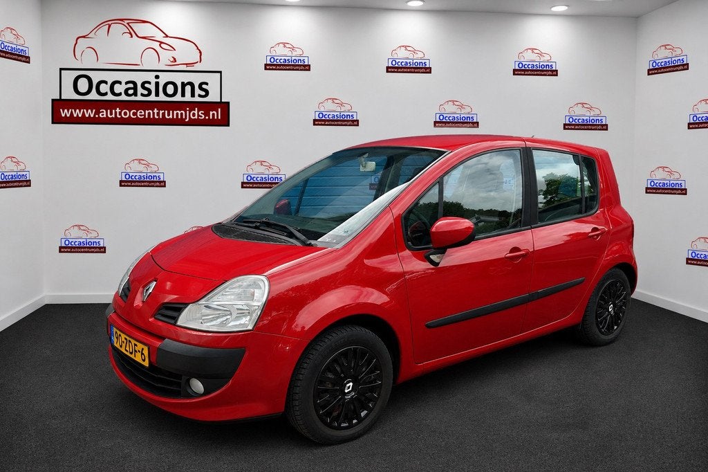 Renault Modus 1.6-16V Expression. Airco ! Parkeer sensoren a, Auto's, Renault, Stof, Gebruikt, Zwart, 4 cilinders