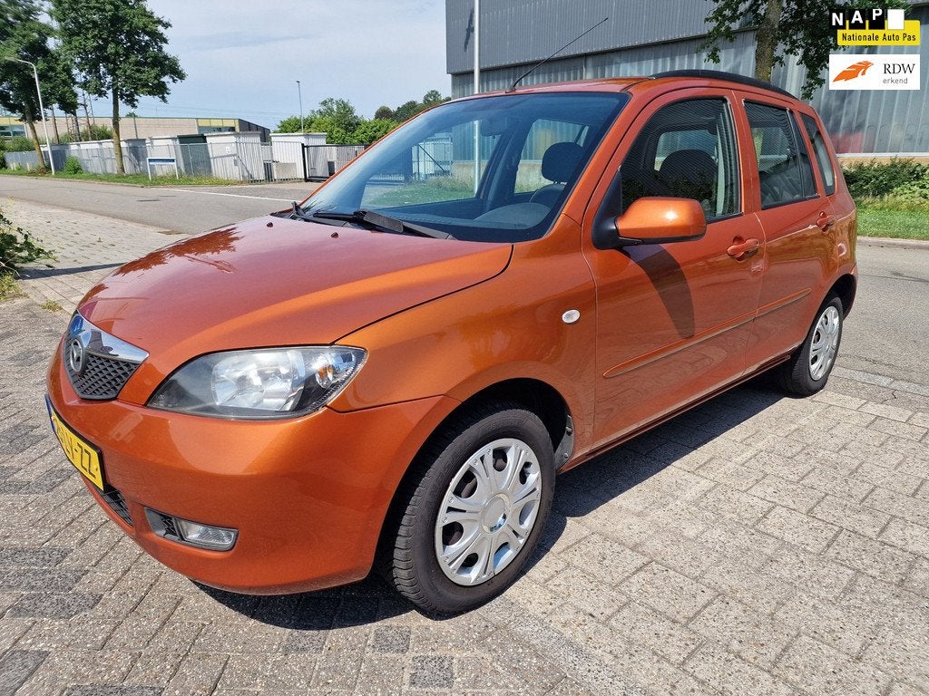 Mazda 2 1.4 Exclusive, Apk, Nap, Zeer goed rijdend Inruil mo, Voorwielaandrijving, 1025 kg, Zwart, Origineel Nederlands
