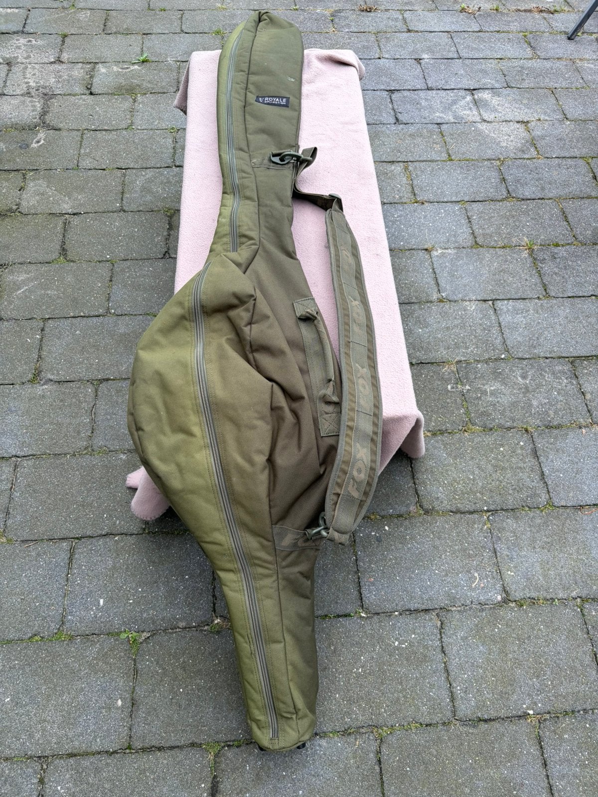 Fox royale collection 2 rod sleeve foudraal 12ft, Ophalen of Verzenden, Gebruikt, Overige typen