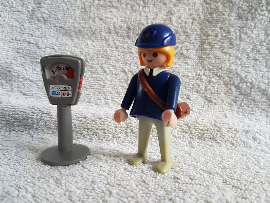playmobil 3349 parkeerwacht, Ophalen of Verzenden, Zo goed als nieuw, Complete set
