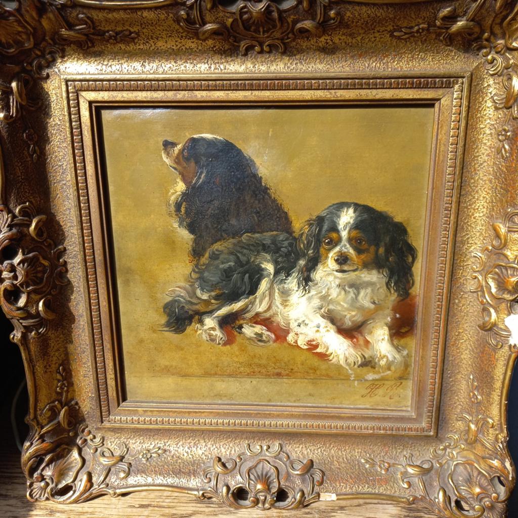 Origineel werk van Henriette Ronner( Knip), Ophalen