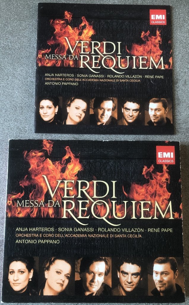 VERDI - MESSA DI REQUIEM - ANTONIO PAPPANO - EMI - 2 CD'S, Ophalen of Verzenden, Zo goed als nieuw, Romantiek, Boxset