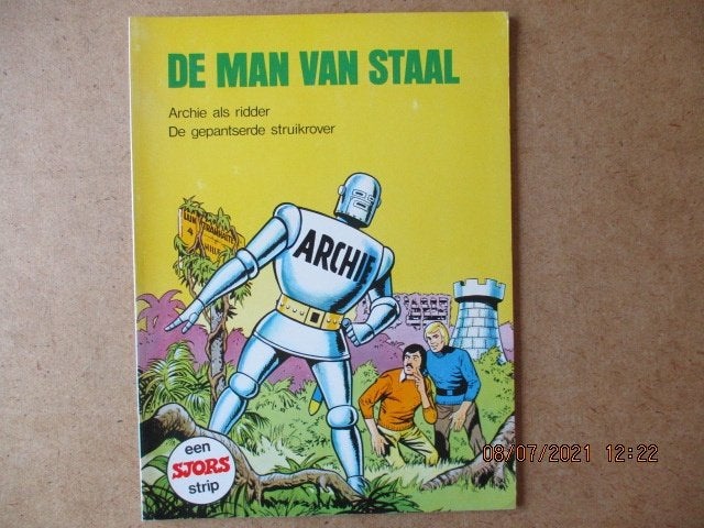 adv5641 archie de man van staal, Eén stripboek, Ophalen, Gelezen