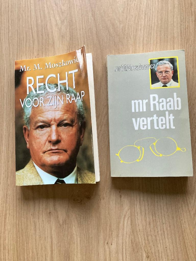 2 boeken M. Moszkowicz, Boeken, Ophalen of Verzenden, Gelezen