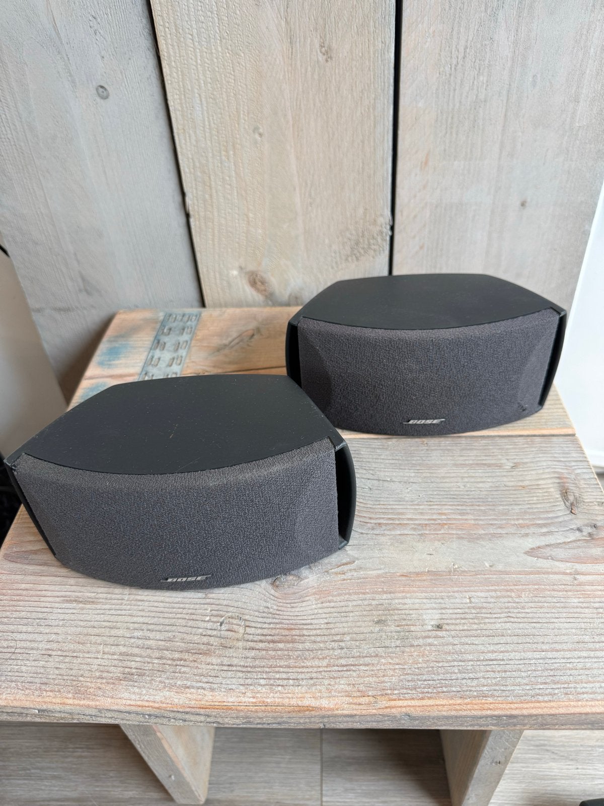 Bose 321 Satelliet Speakers - Mooie Middentonen., Ophalen of Verzenden, Gebruikt, Minder dan 60 watt, Bose