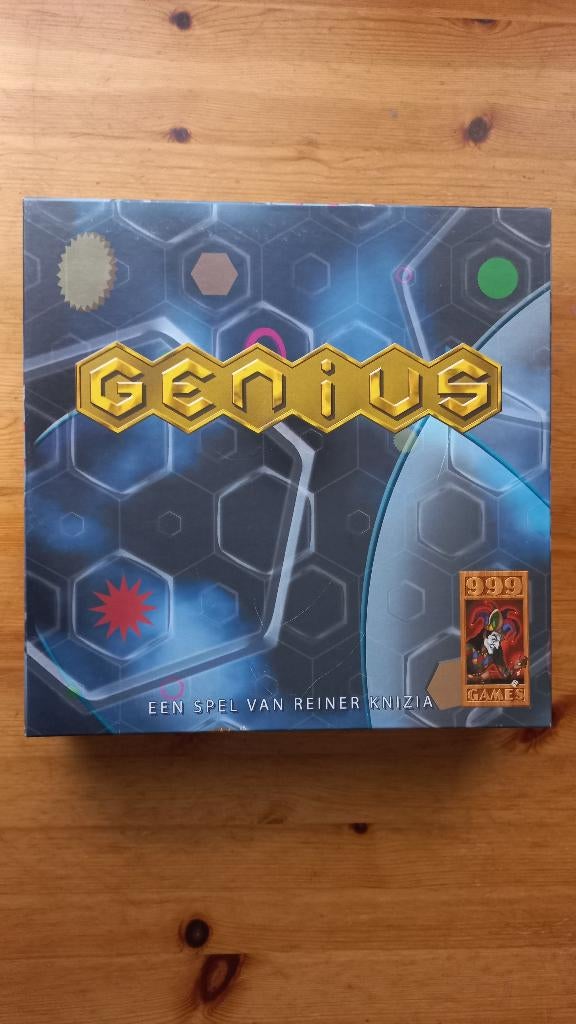Genius bordspel, Hobby en Vrije tijd, Gezelschapsspellen | Bordspellen, Een of twee spelers, Ophalen of Verzenden, Zo goed als nieuw