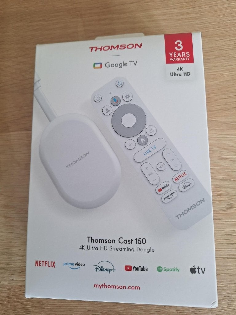 google tv, Thomson 150, Ophalen of Verzenden, Zo goed als nieuw, HDMI, Zonder harde schijf