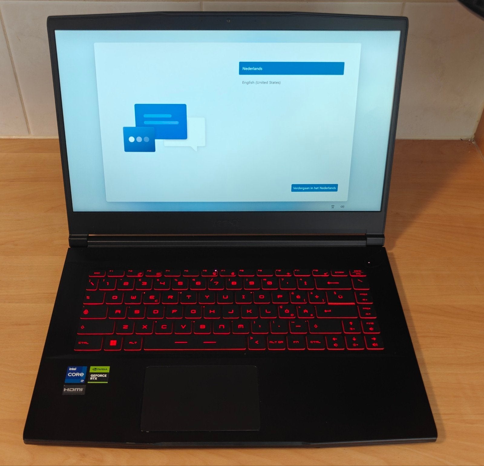 MSI Thin GF63 12UDX-293IT 15,6" I7/RTX3050/16GB Laptop, Computers en Software, Windows Laptops, Ophalen, Gebruikt, 512 GB, Gaming