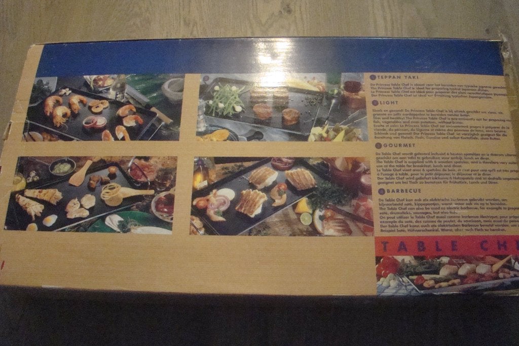 Princess gourmet/barbecue stel, Ophalen of Verzenden, 4 t/m 7 personen