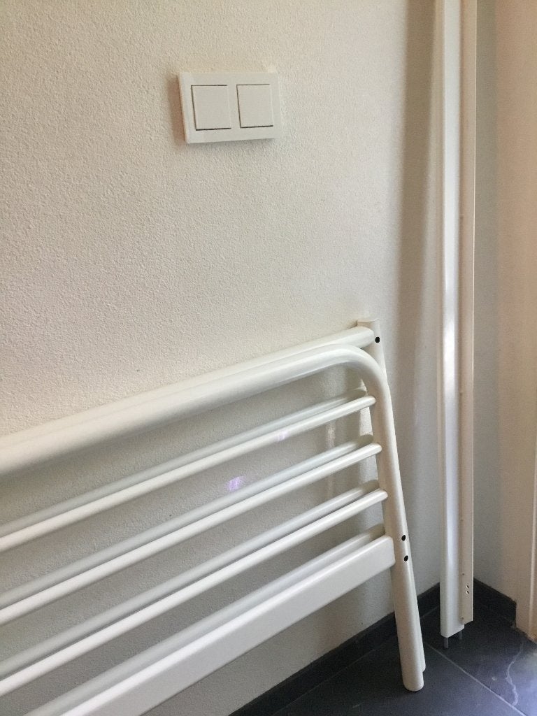 Bedframe wit, Ophalen, Overige materialen, Gebruikt, Eenpersoons