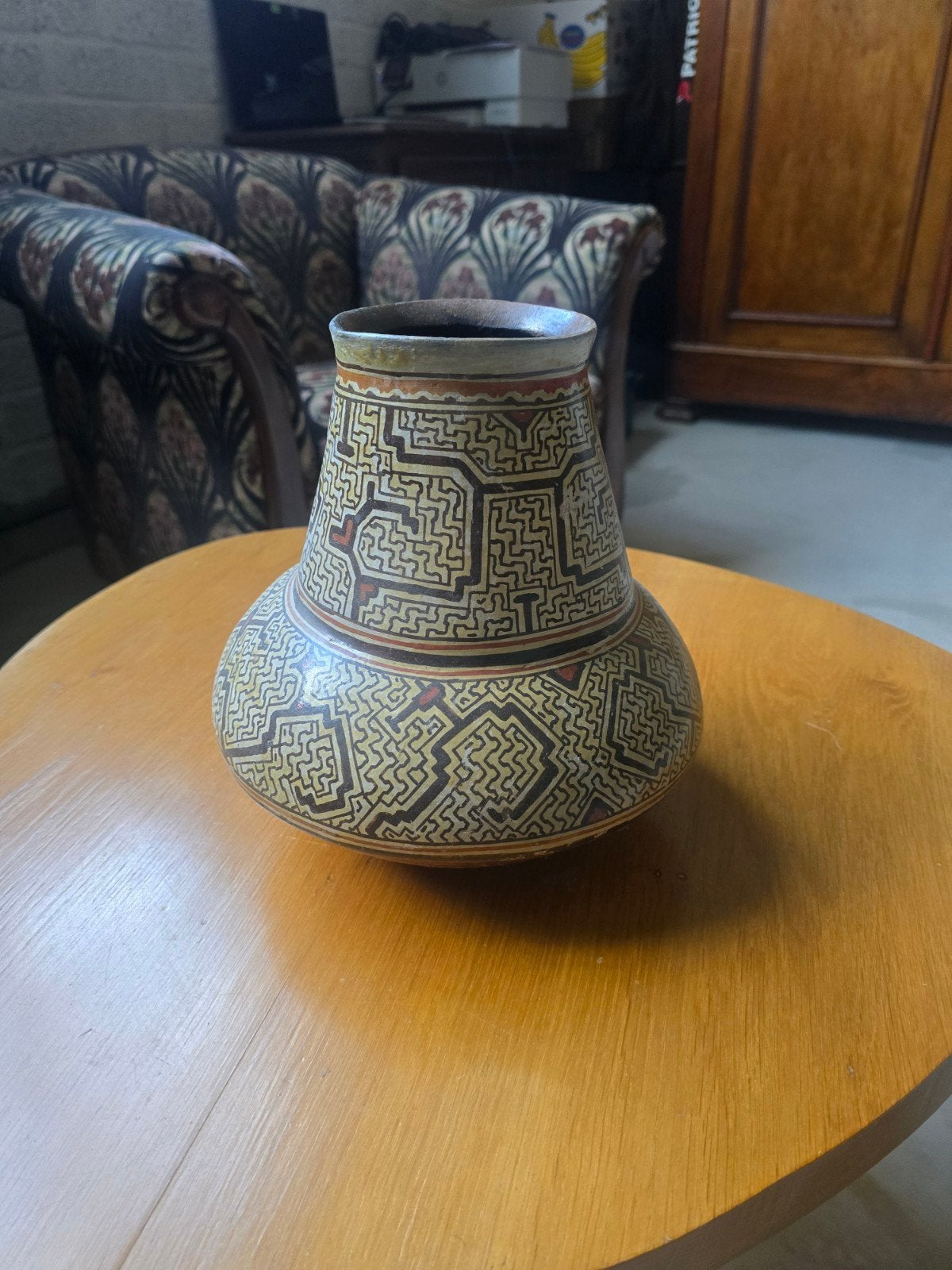 antiek aardewerk shipibo (indianen), Ophalen of Verzenden