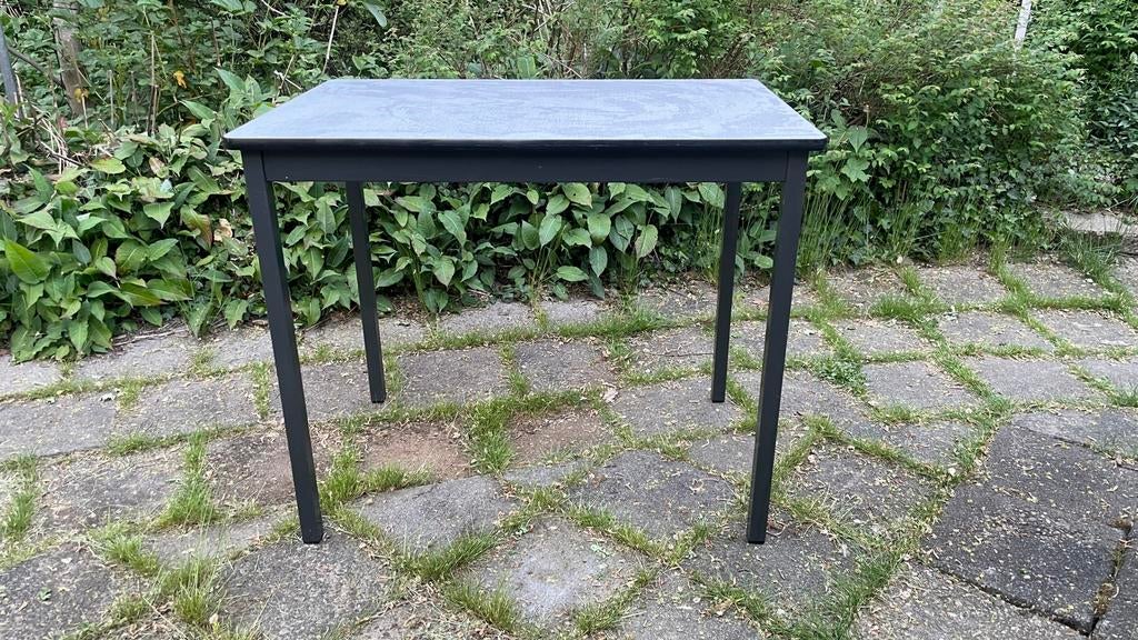 Vintage Formica Tafel, Huis en Inrichting, Tafels | Eettafels, Ophalen, Zo goed als nieuw, Rechthoekig, 50 tot 100 cm