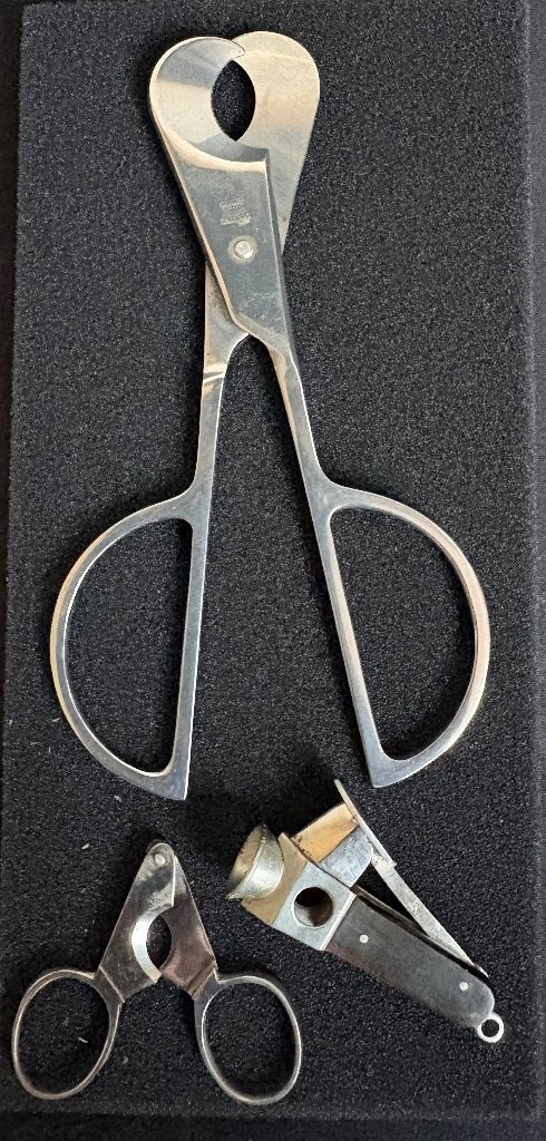 Pfeilring / Solingen - Sigarenknipper & Sigarenschaar, Ophalen of Verzenden, Gebruikt, Overige typen
