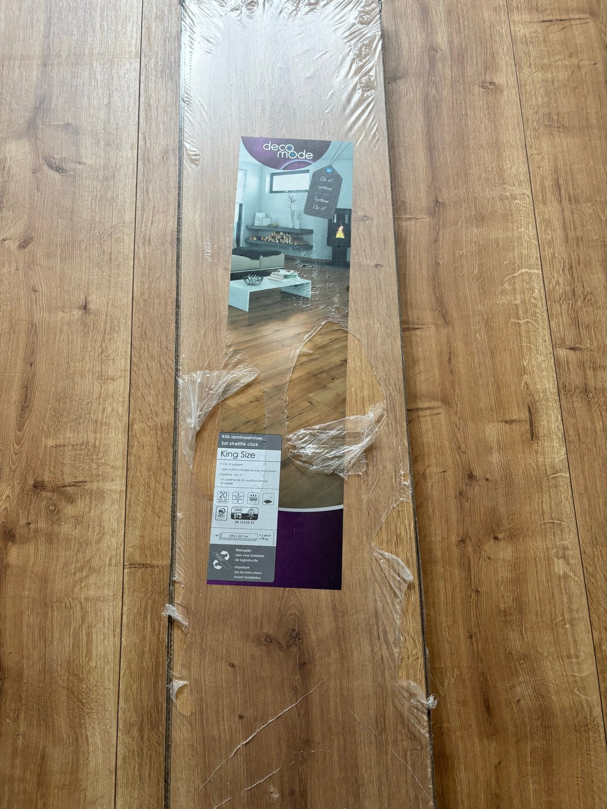 Nieuw Laminaat King Size - 3 x Deco Mode type Porto, Doe-het-zelf en Verbouw, Ophalen, 30 cm of meer, Nieuw, Minder dan 5 m²