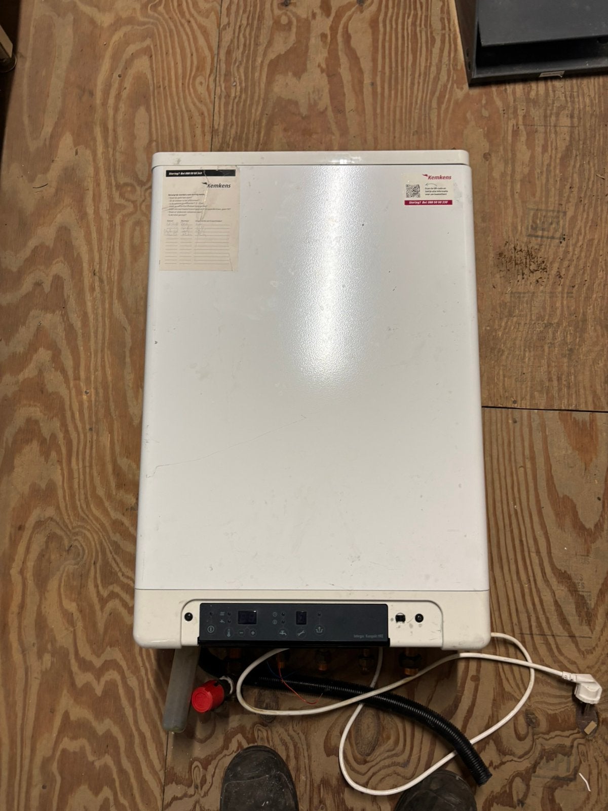 Intergas Kompakt HRE 28/24 A CV-ketel 2018, Ophalen, 30 tot 80 cm, Gebruikt, Hoog rendement (Hr)