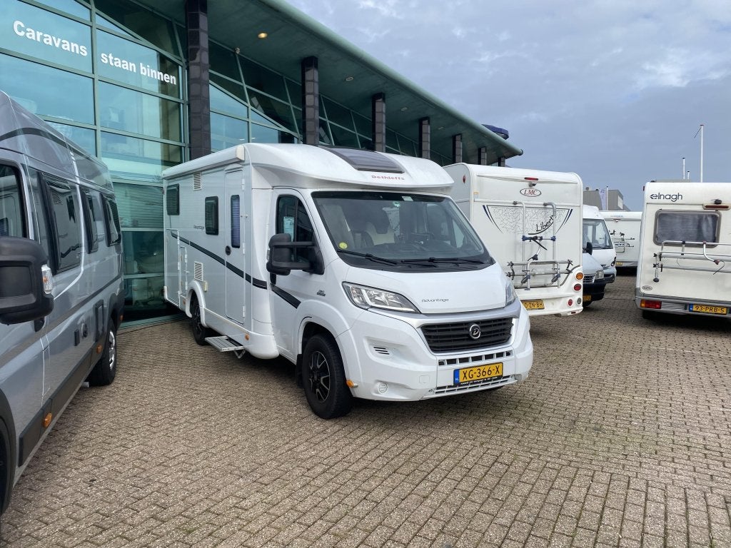 Dethleffs Advantage T 6611 Enkele bedden in prijs verlaagt, Caravans en Kamperen, Koelkast, Fiat, Luifel, Bedrijf