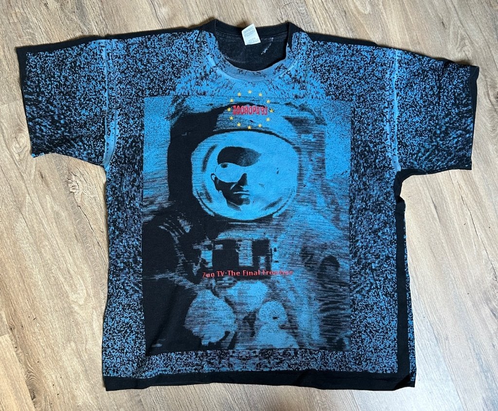 T-shirt U2 Zooropa tour 1993, Kleding | Heren, Zwart, Maat 56/58 (XL), Ophalen of Verzenden, Fruit of the loom